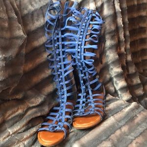 Strap gladiator sandals